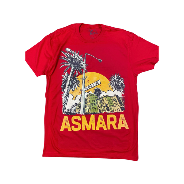 Red "Harnet Ave" Tee